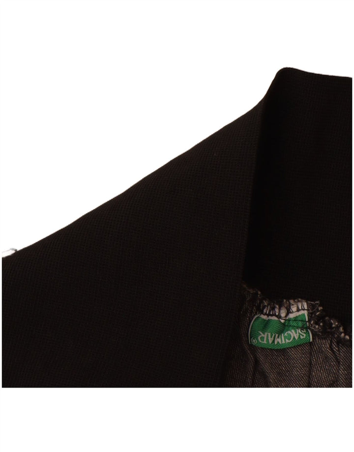 VINTAGE Jupe en Jean Femme W28 Gris Moyen