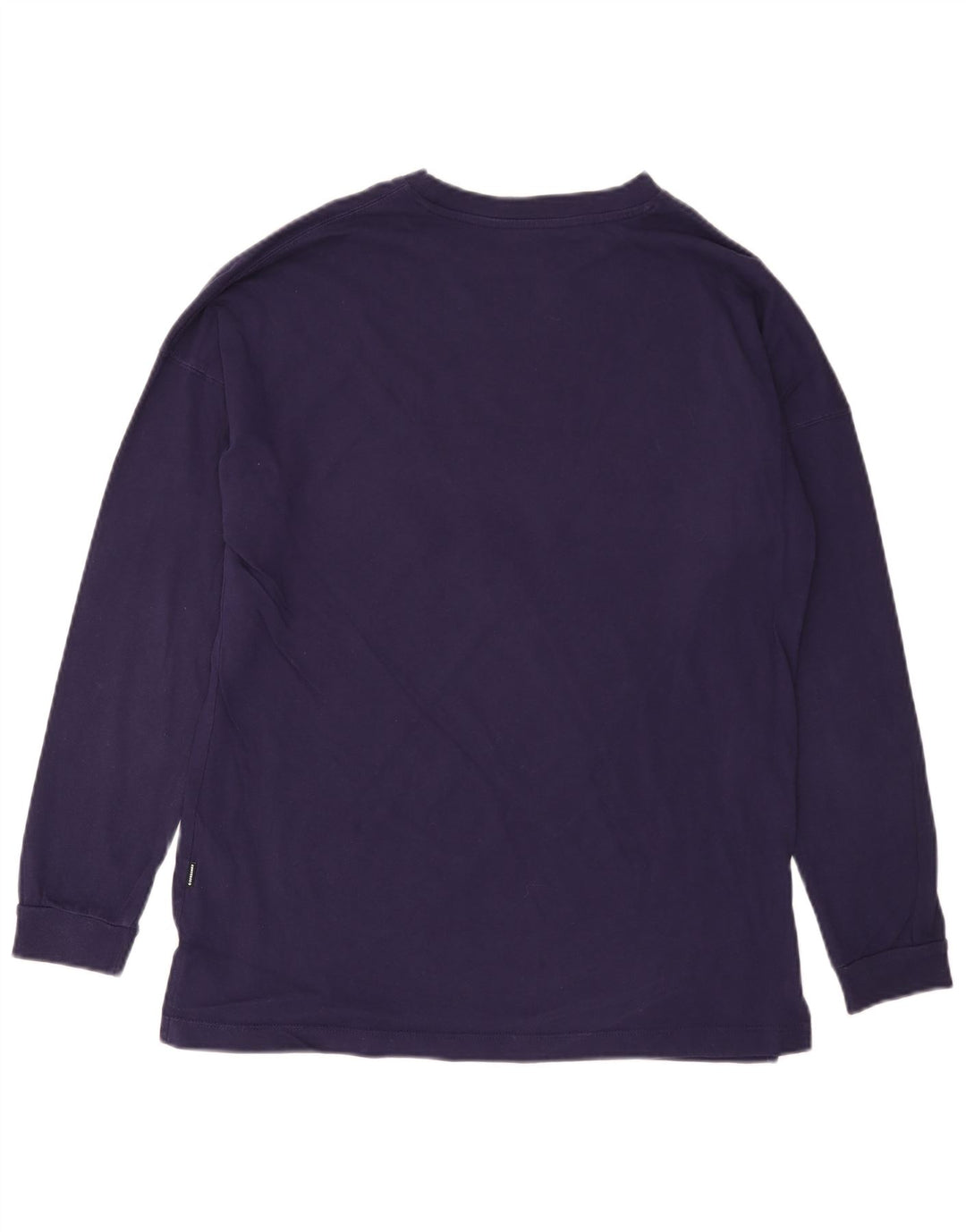 CONVERSE Haut à manches longues pour femme UK 14 Coton violet moyen