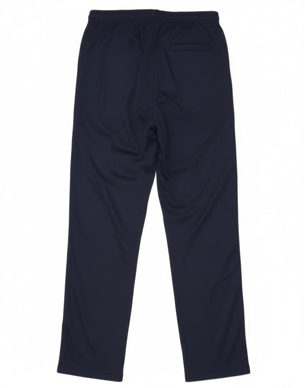 Asics Pantalon De Survêtement Homme Large Bleu Marine Colorblock Polyester