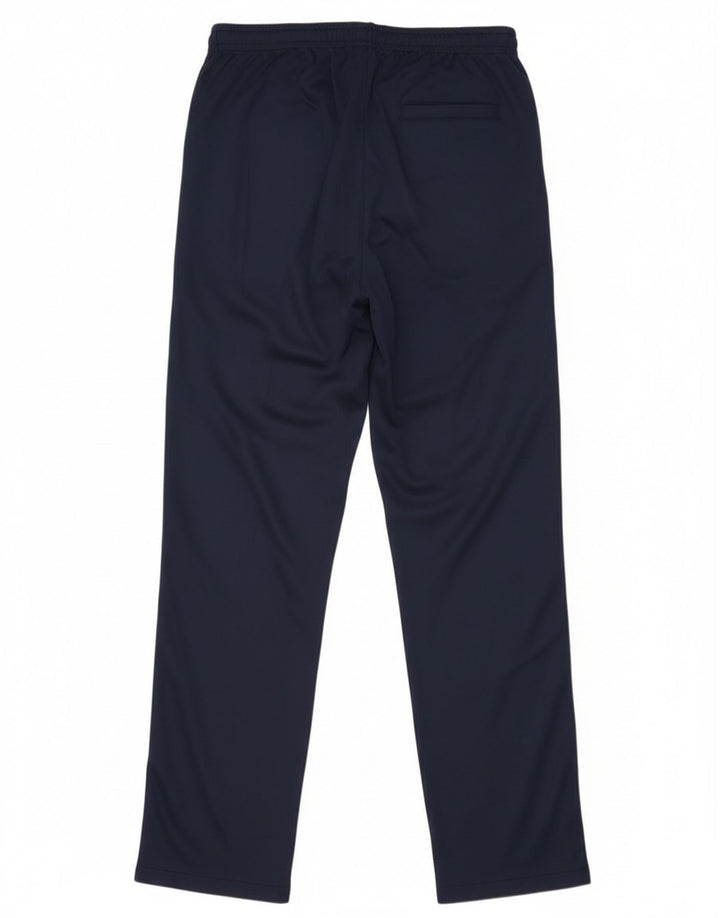 Asics Pantalon De Survêtement Homme Large Bleu Marine Colorblock Polyester