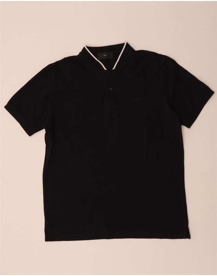 LIU JO Polo Homme Coton Noir Moyen