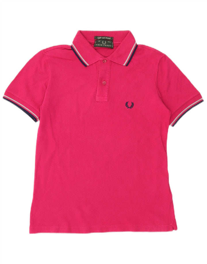 Fred Perry Polo Homme Petit Rose Coton