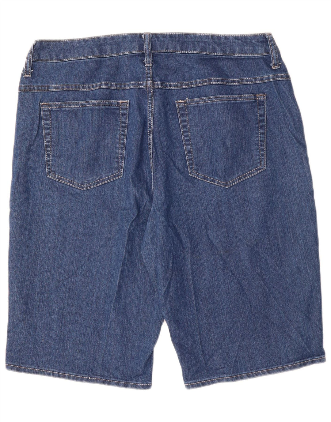 LEE Short en jean Riders pour femme US 14 XL W34 Bleu Coton