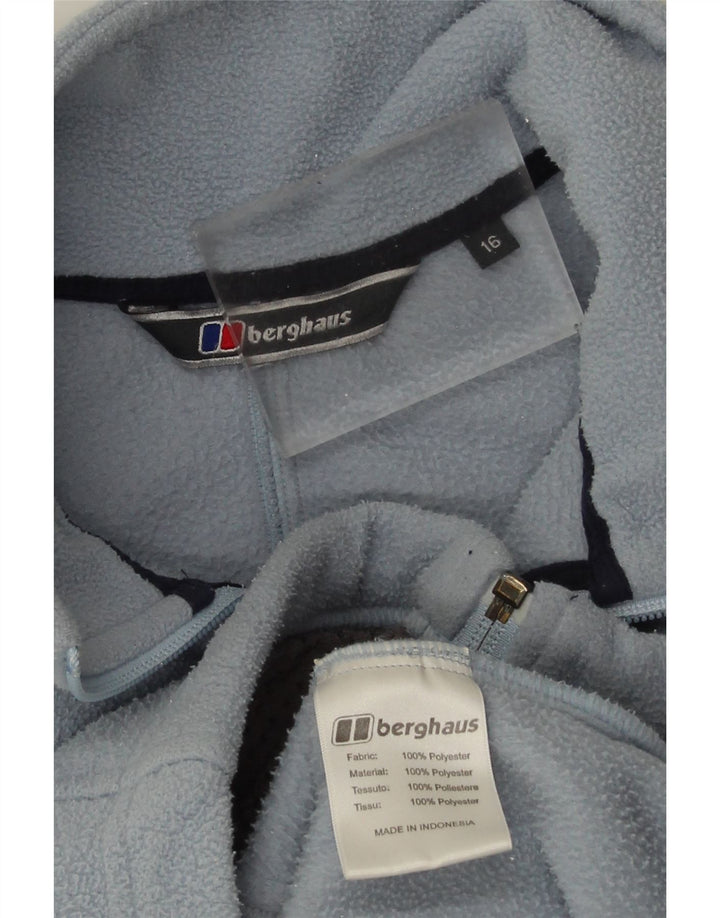 Berghaus Pull Polaire Femme UK 16 Grand Bleu Polyester