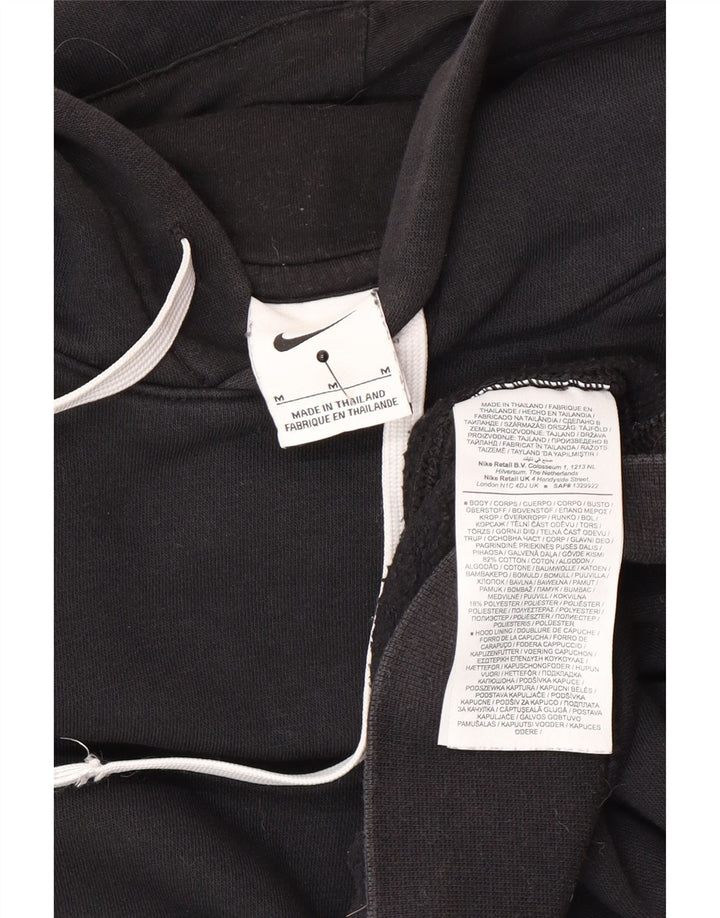 Nike Pull à capuche pour homme en coton noir moyen