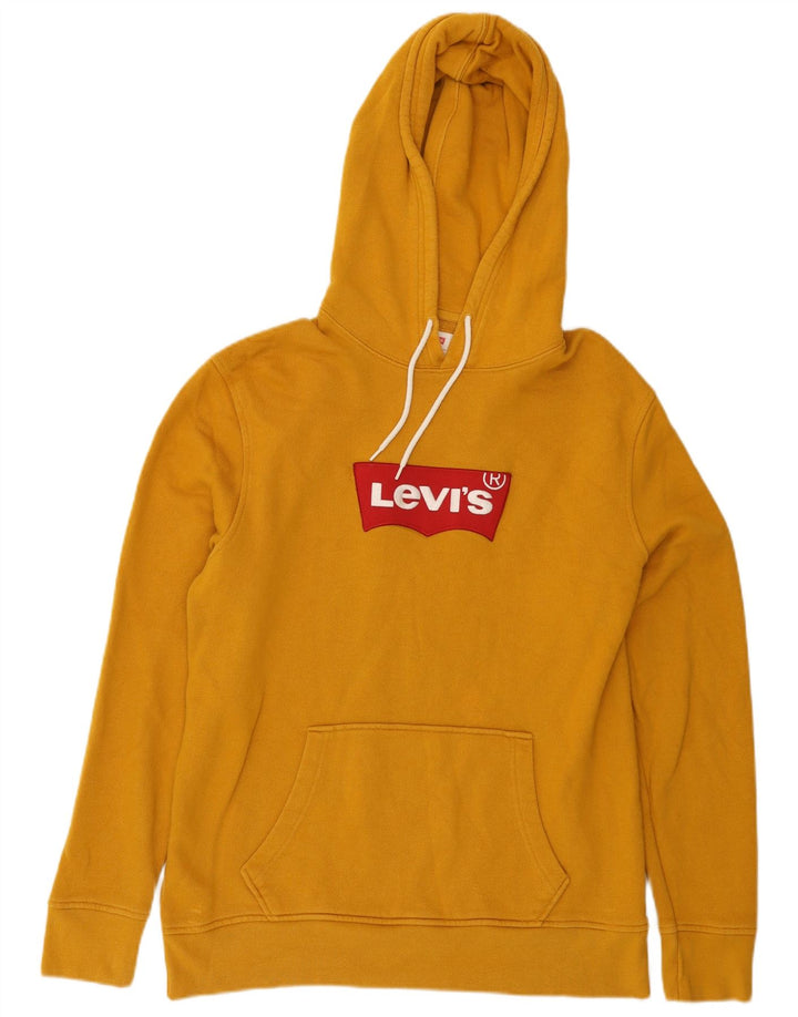 Levi's Pull à Capuche Graphique Homme Jaune Large