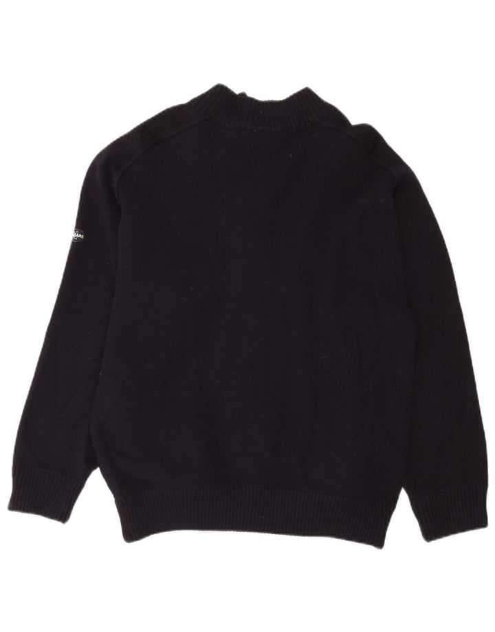 NAVIGARE Pull Cardigan Homme Bleu Marine Moyen