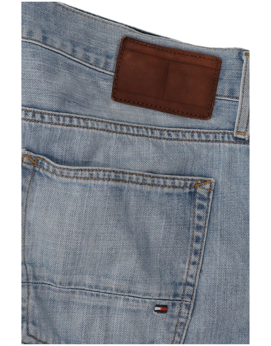 TOMMY HILFIGER Mens Straight Jeans W32 L30 Blue