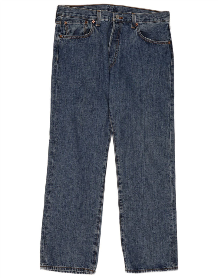 Levi's Jean Droit 501 Homme Bleu W35 L30 Coton