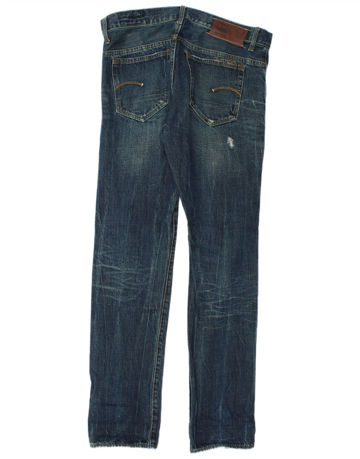 G-Star Jean slim effet vieilli W33 L34 en coton bleu pour homme