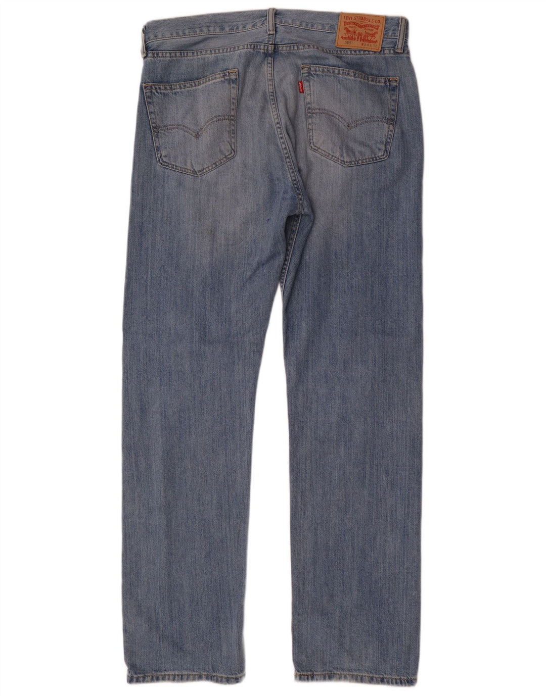 Levi's Jean Droit 505 Homme Bleu W34 L32 Coton