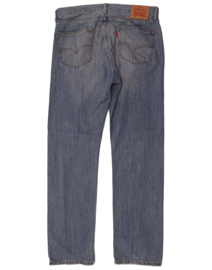 Levi's Jean Droit 505 Homme Bleu W34 L32 Coton