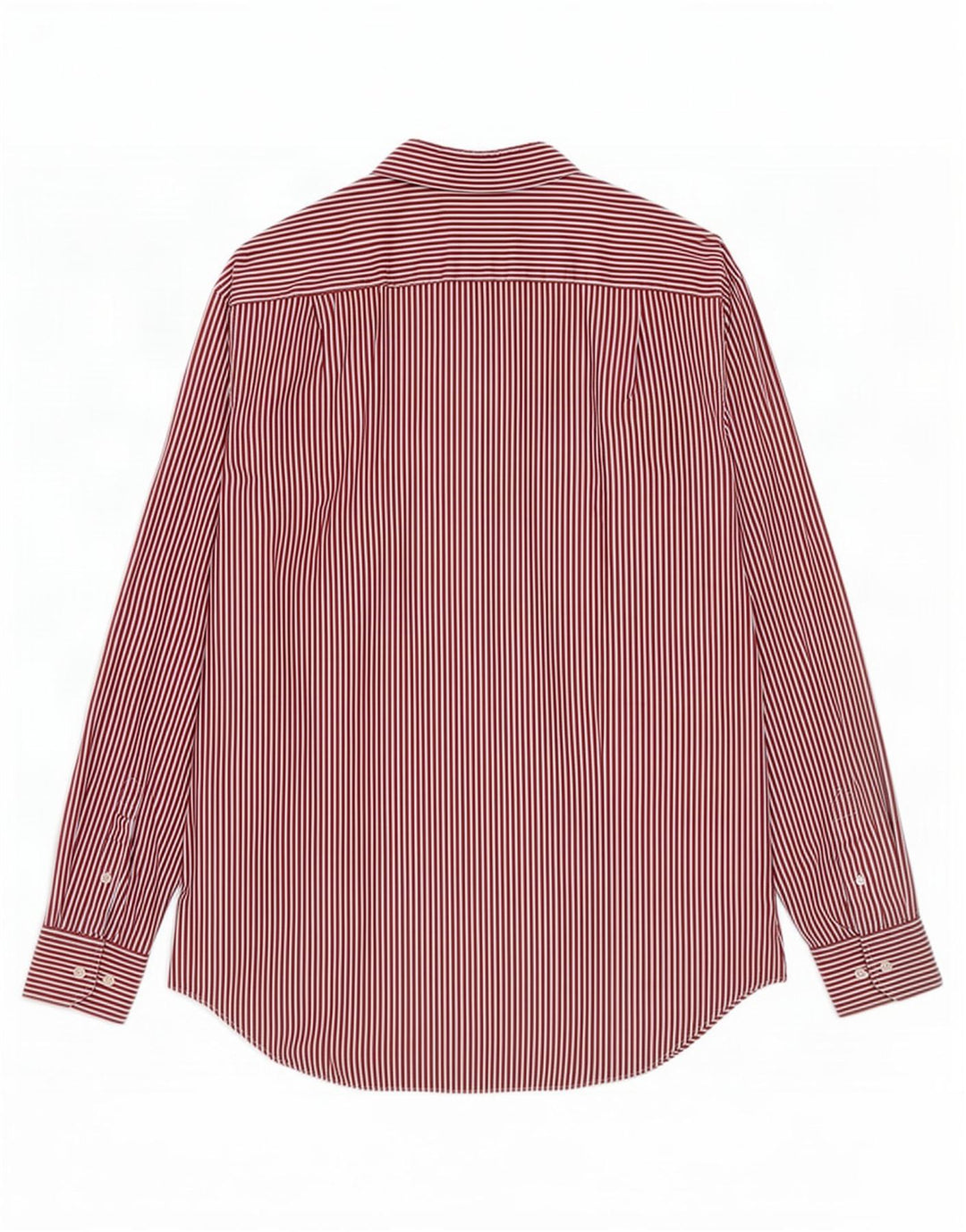 Marks & Spencer Chemise coupe régulière pour homme Taille 42 16 1/2 Grandes rayures rouges