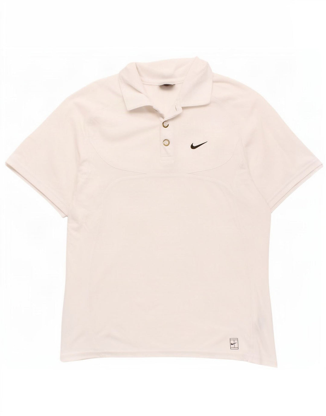 Polo Nike Garçon 10-11 ans Coton Blanc Moyen