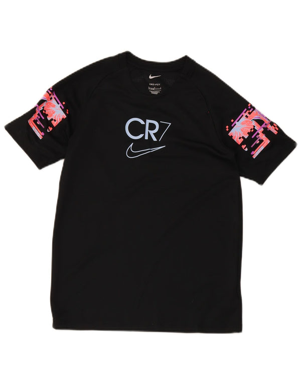 Nike Garçons Cristiano Ronaldo Graphic T-Shirt Top 12-13 ans Grand Noir