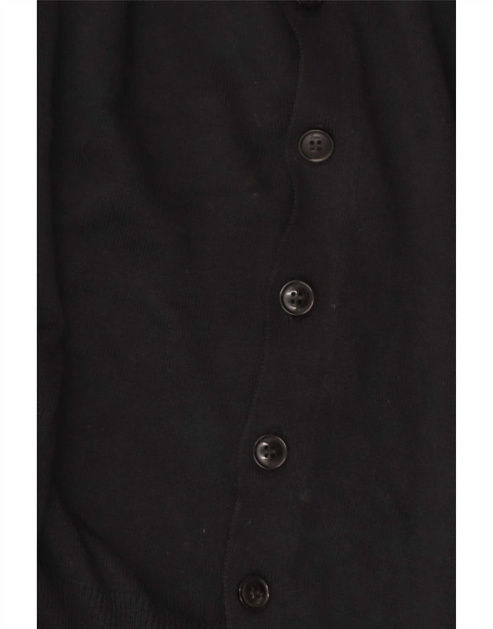 Zara Cardigan Homme Pull Large Noir Coton