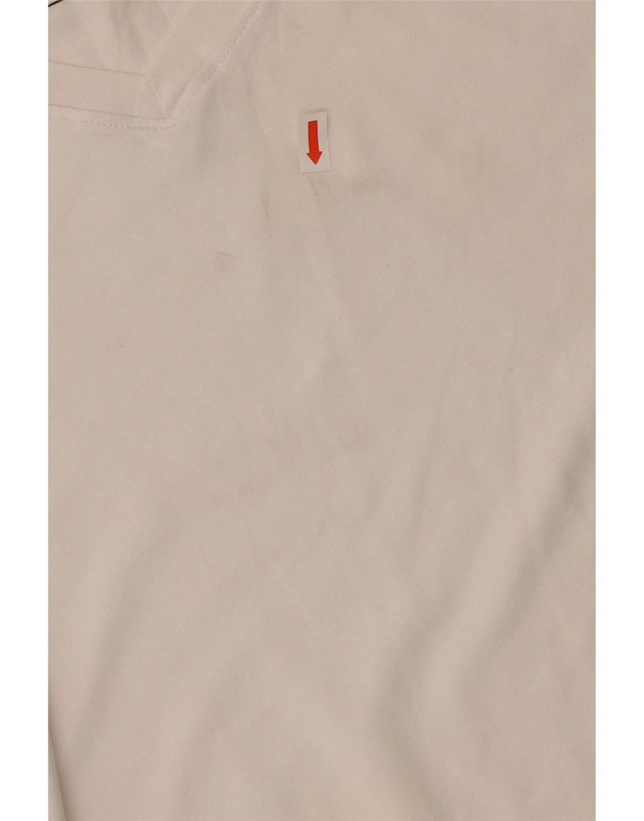 GAS T-Shirt Homme Blanc Moyen Coton