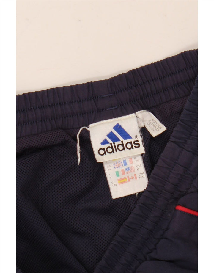 Adidas Pantalon de survêtement pour homme Pantalon de jogging Large Bleu marine Polyester