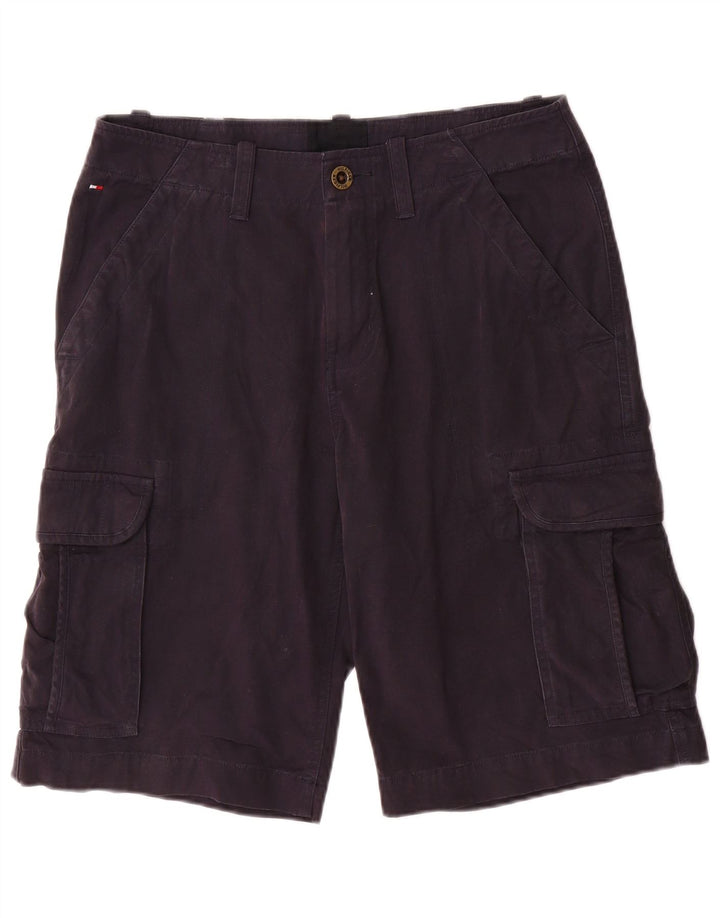 TOMMY HILFIGER Short Cargo W32 Homme Bleu Marine Moyen Coton