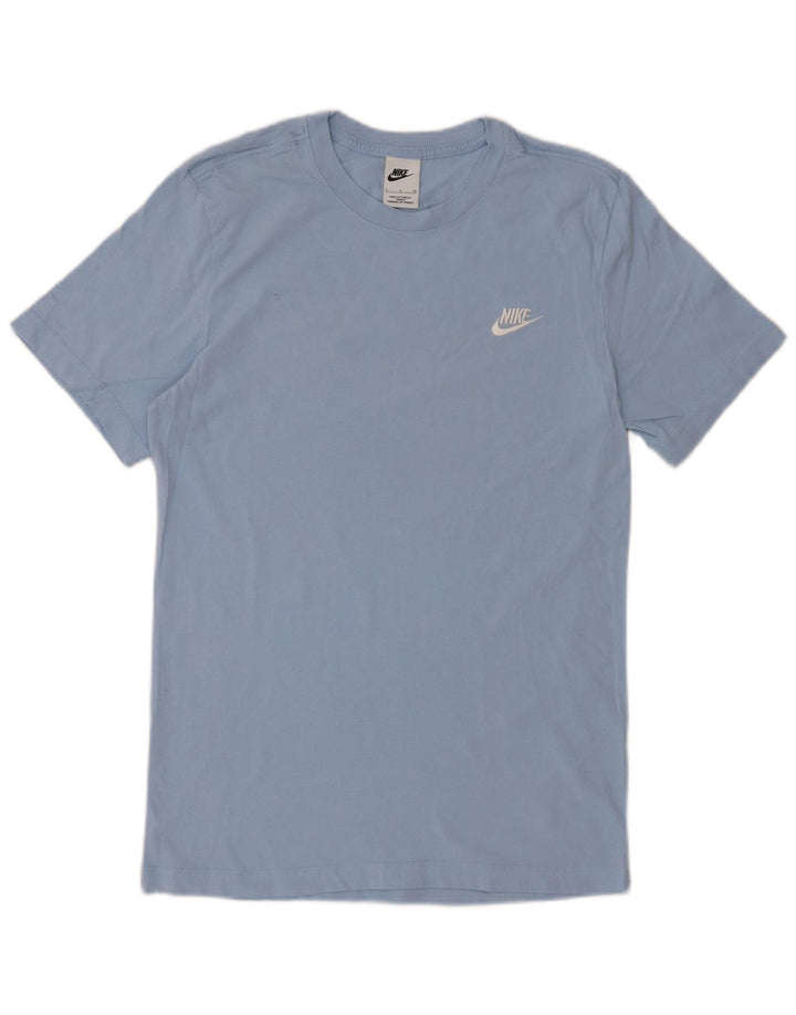 NIKE T-Shirt Homme Haut Petit Bleu Coton