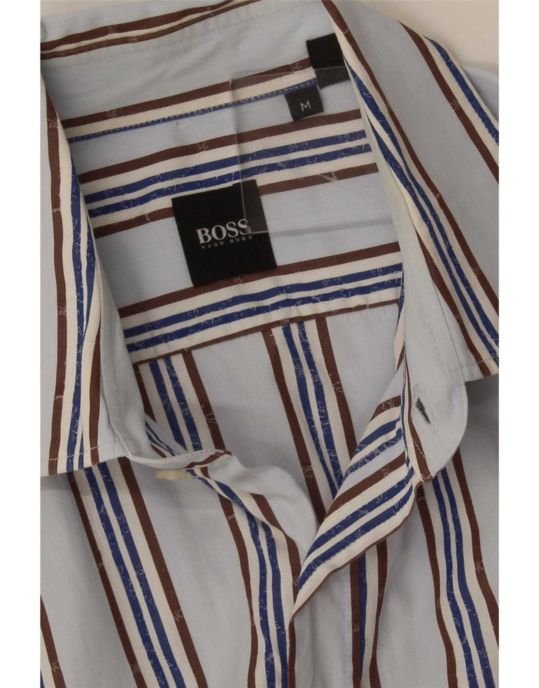 Hugo Boss Chemise à rayures bleues moyennes |