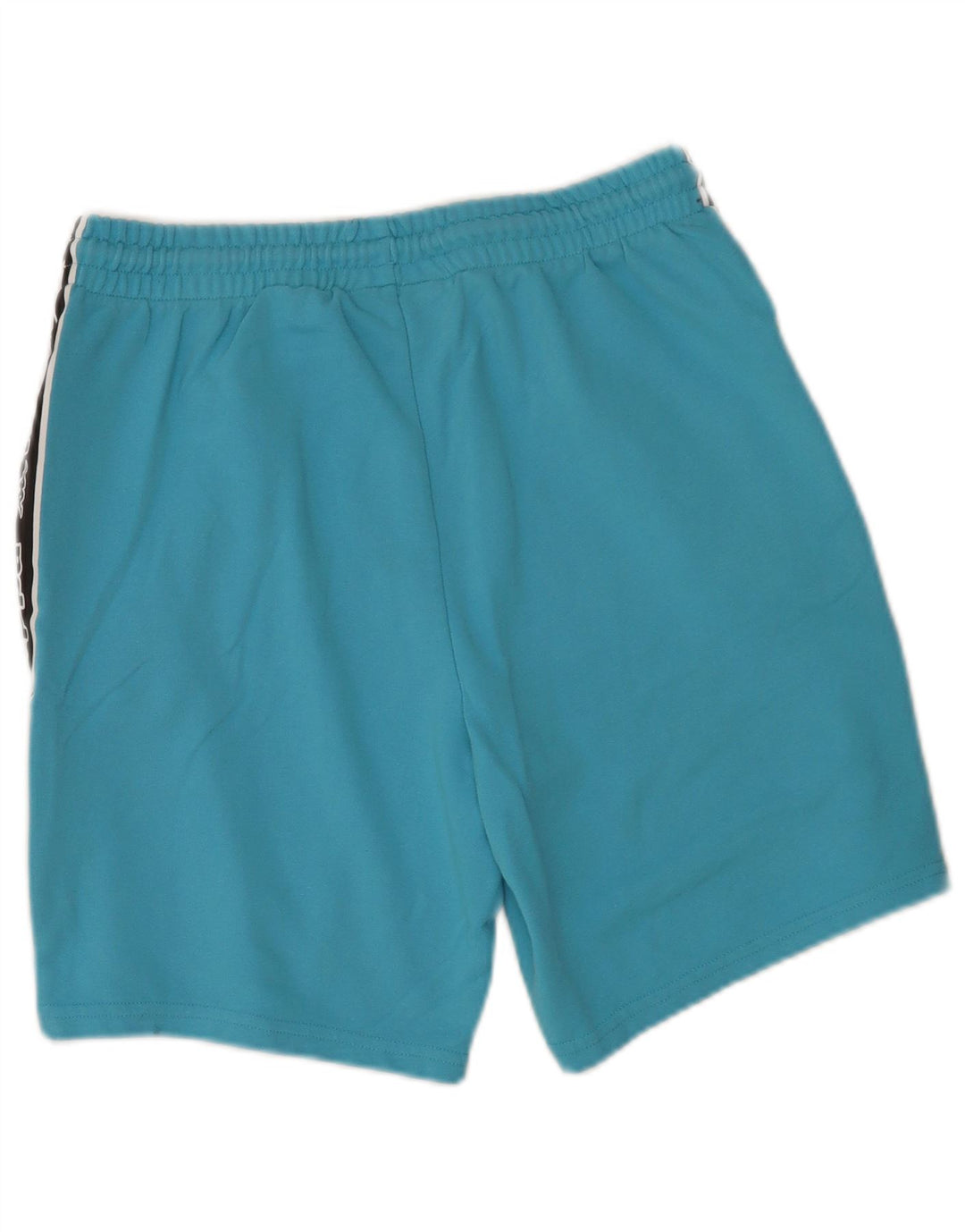 Kappa Short de Sport Graphique Homme Bleu Moyen en Coton Colorblock