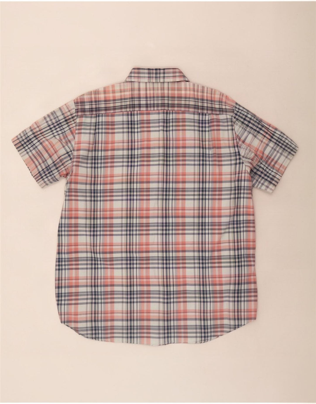 Nautica Chemise à manches courtes pour homme en coton à carreaux multicolores