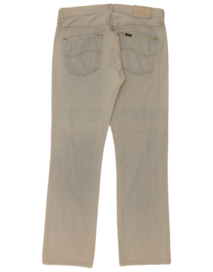 Lee Jean Droit Knox W32 L36 Homme Bleu Coton