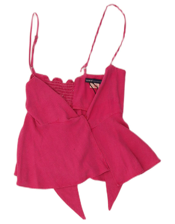 Levi's Débardeur Crop Femme US 1 XS Rose
