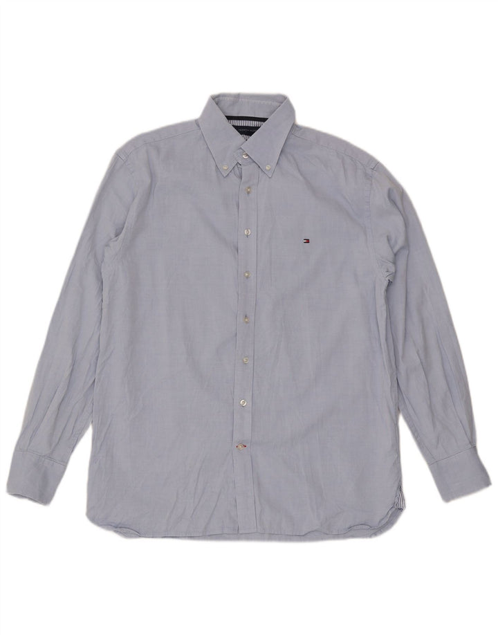 Tommy Hilfiger Chemise Homme Bleu Moyen Coton
