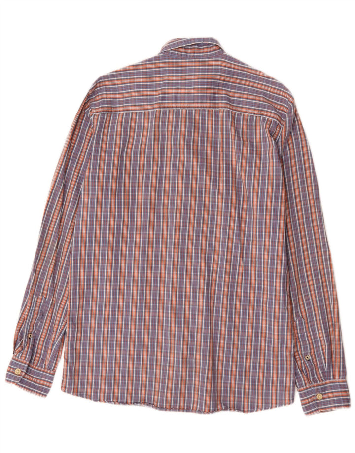 Jack & Jones Chemise Homme Bleu Moyen Carreaux Coton