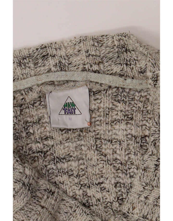 C&A Pull New Fast Col V Homme Gris Moyen Acrylique Moucheté