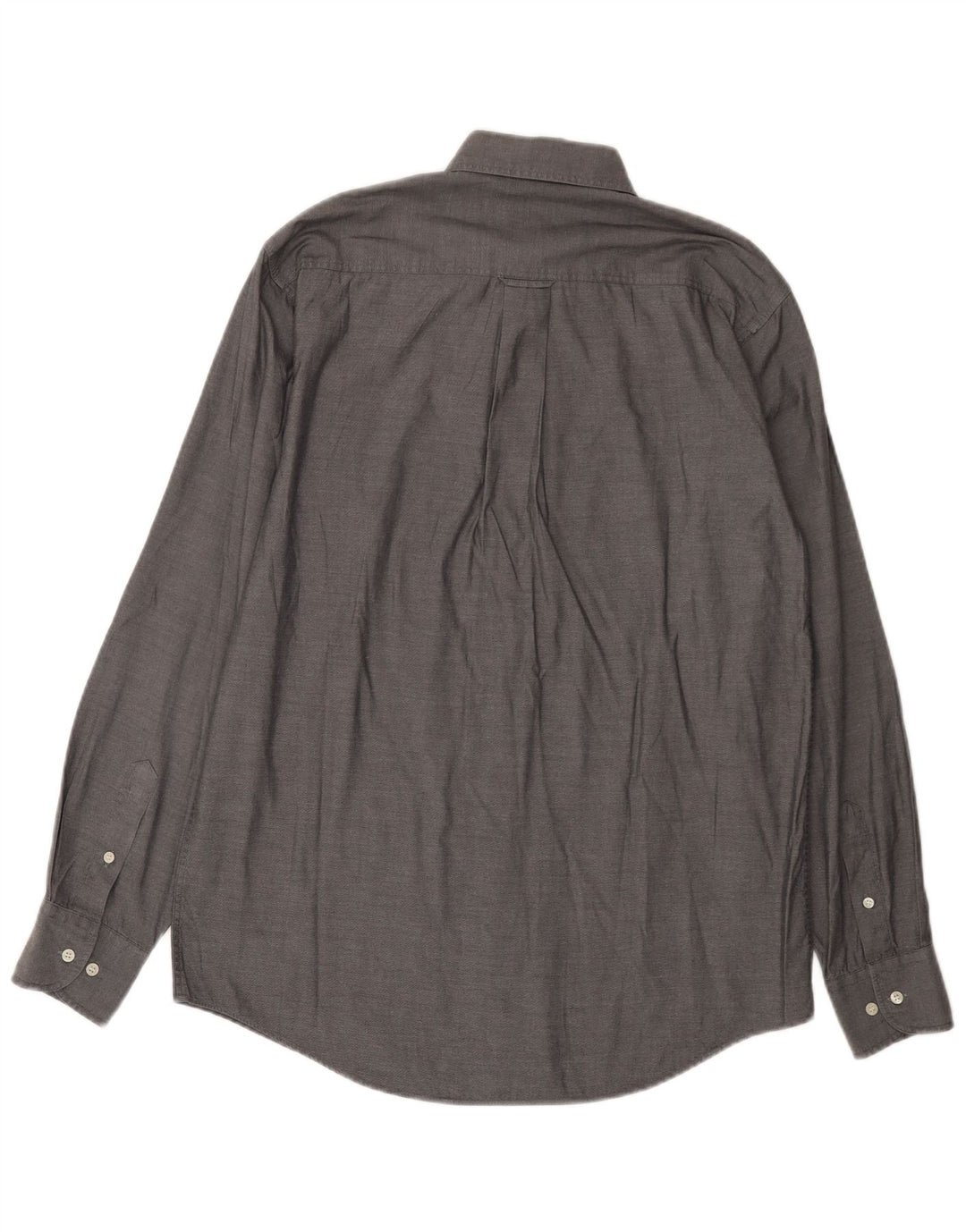vintage Chemise Homme Taille 38 Coton Gris Moyen