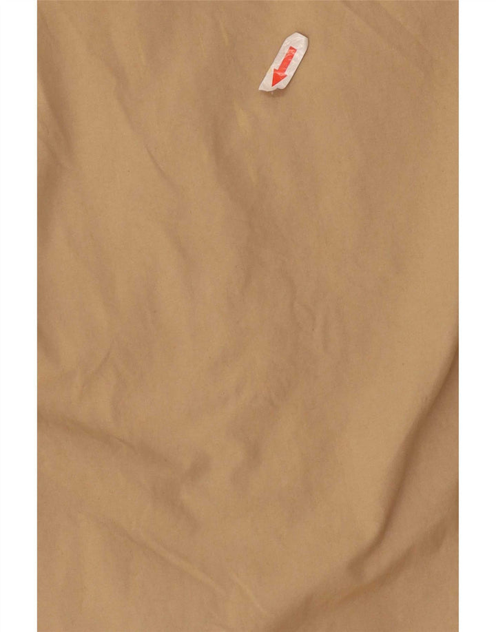 Nautica Chemise à Manches Courtes Homme Grand Coton Beige