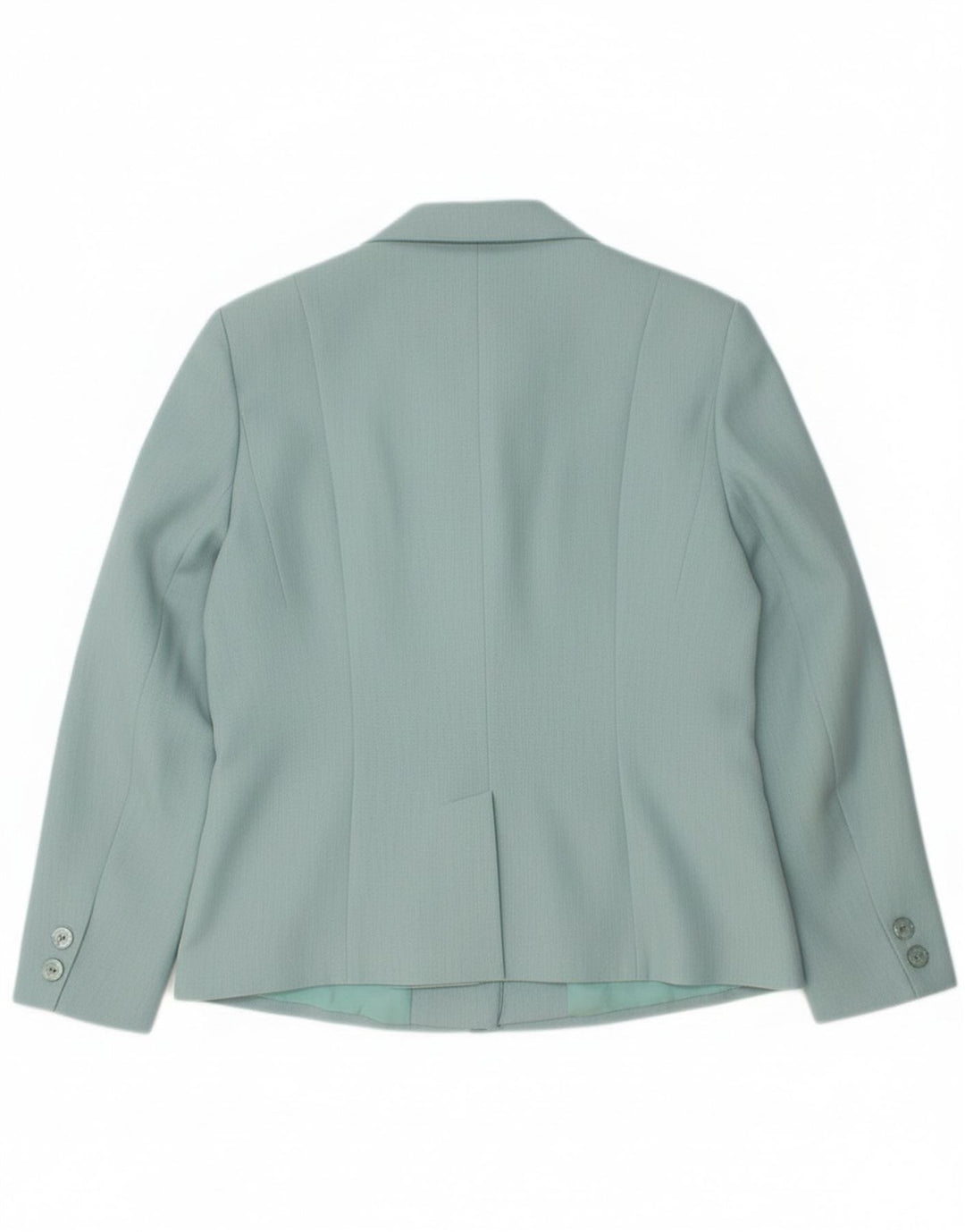 St. Bernard Veste Blazer 4 Boutons Femme UK 14 Vert Moyen Polyester