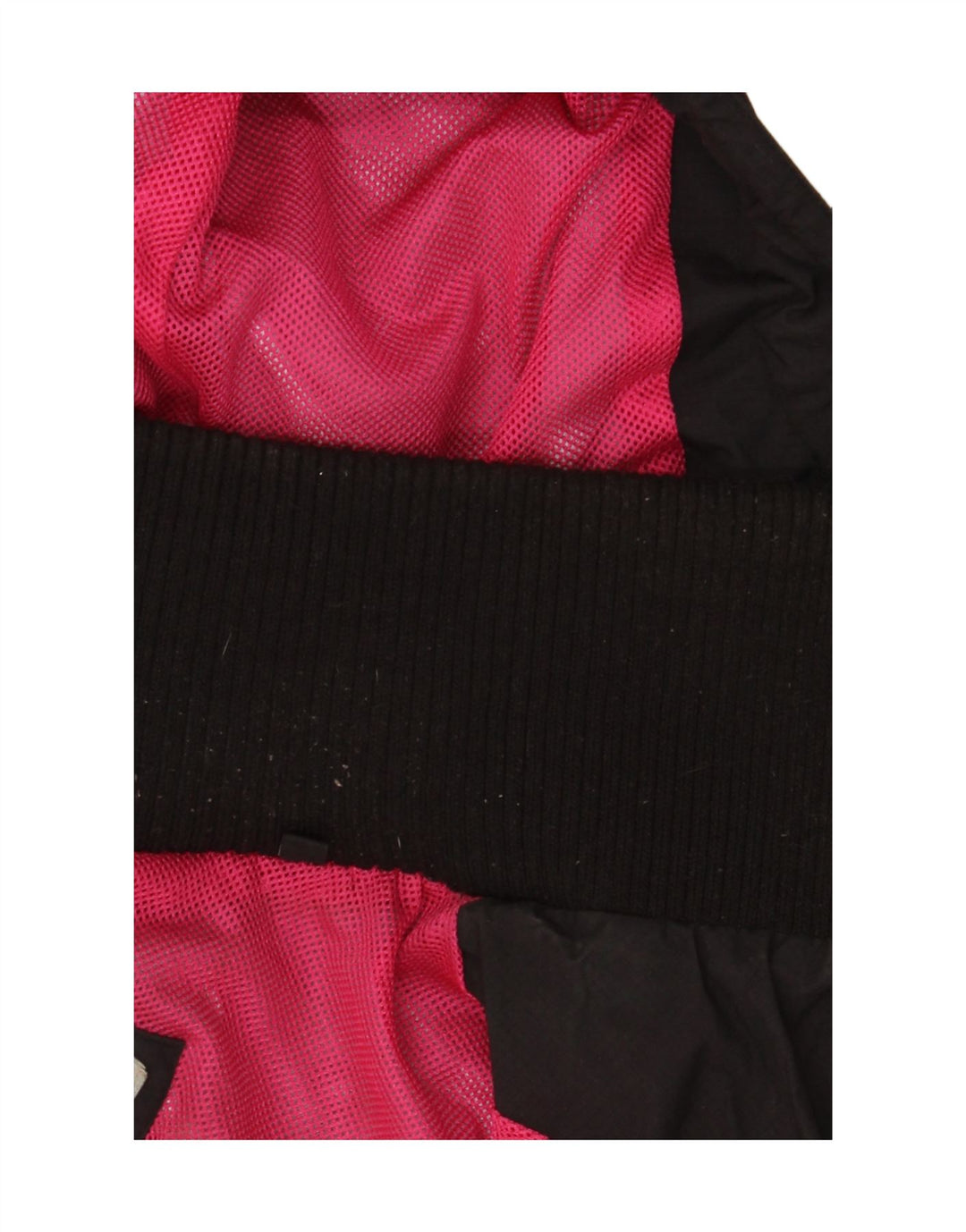 Superdry Veste coupe-vent à capuche Windcheater pour femme UK 16 Large Noir