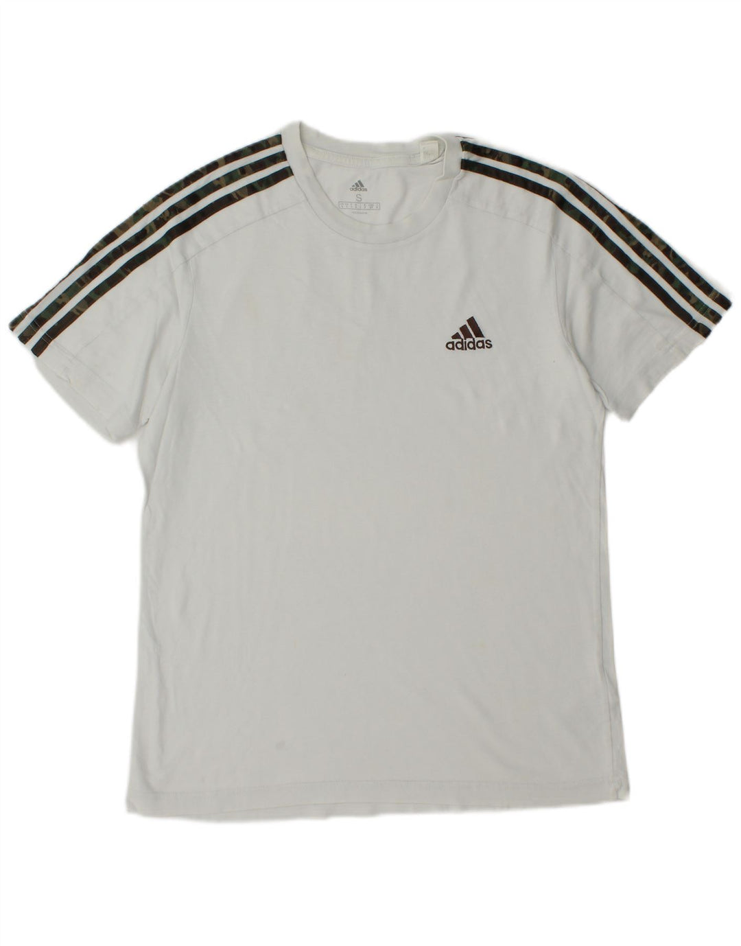Adidas T-Shirt Homme Haut Petit Coton Blanc