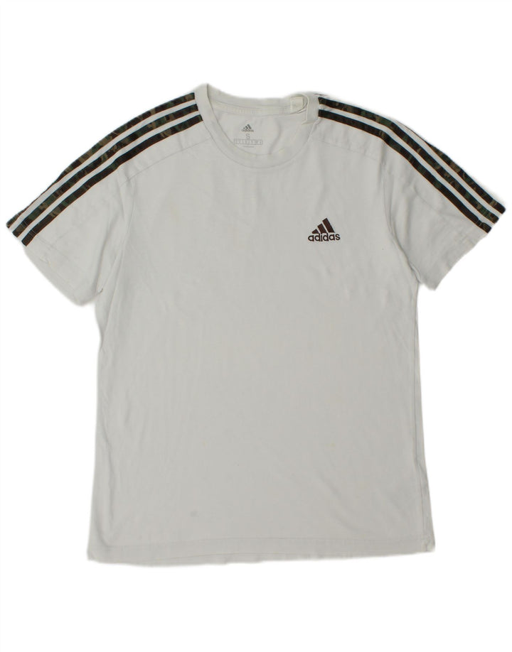 Adidas T-Shirt Homme Haut Petit Coton Blanc