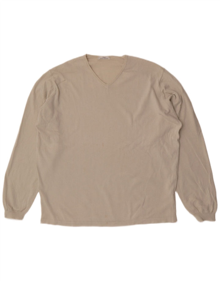 Marks & Spencer Haut Homme Manches Longues XL Coton Beige