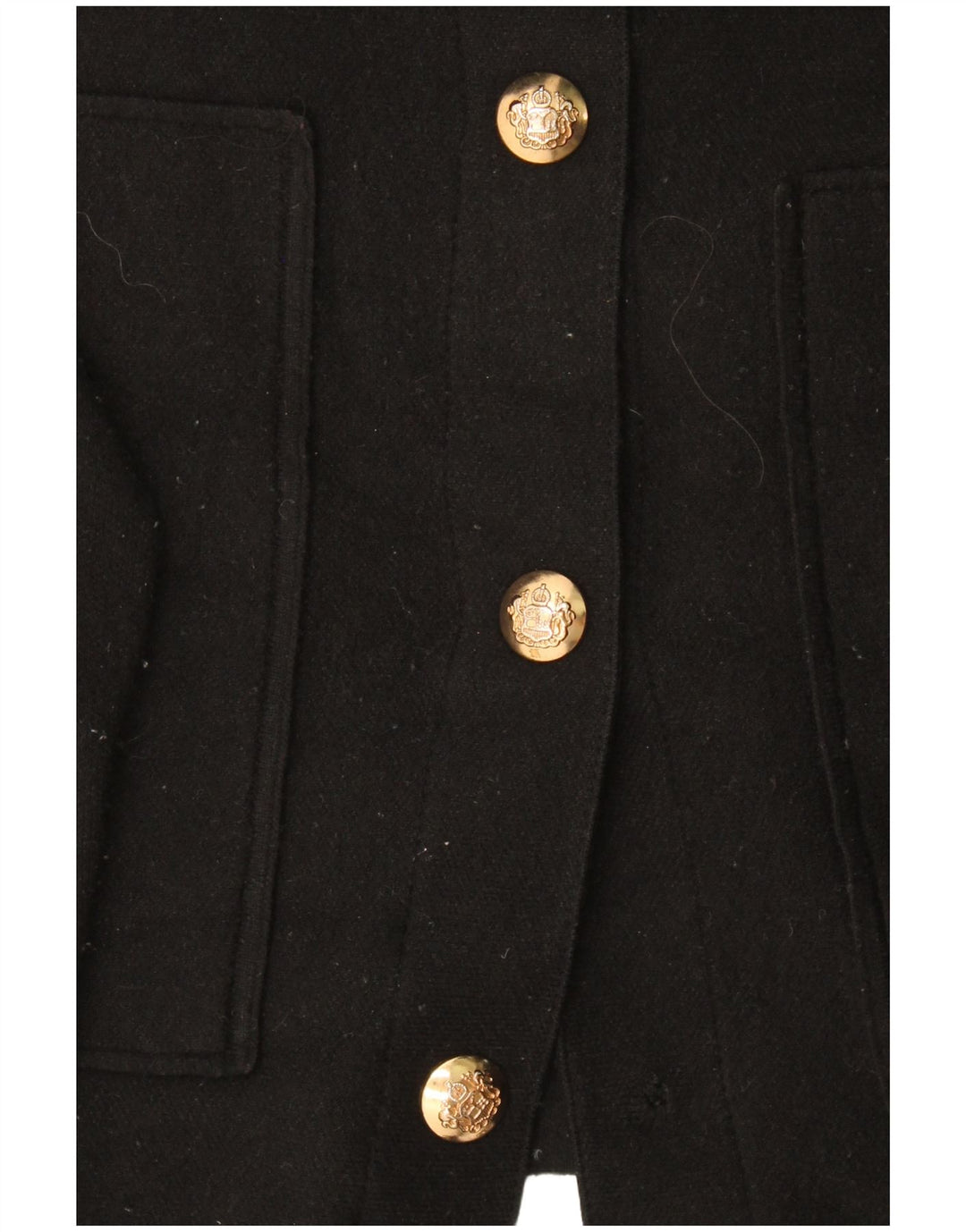Massimo Dutti Veste boléro surdimensionnée pour femme UK 6 XS Noir