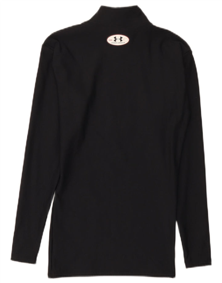 Under Armour Cold Gear Top à manches longues pour femme UK 8 Small Noir Nylon