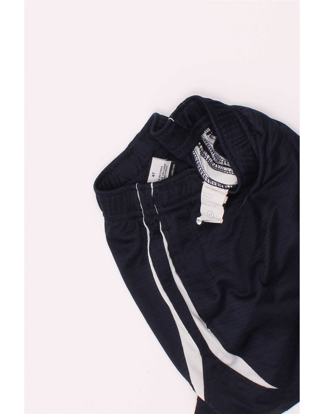 Nike Short de sport pour garçon 3-4 ans Bleu marine Colorblock Polyester