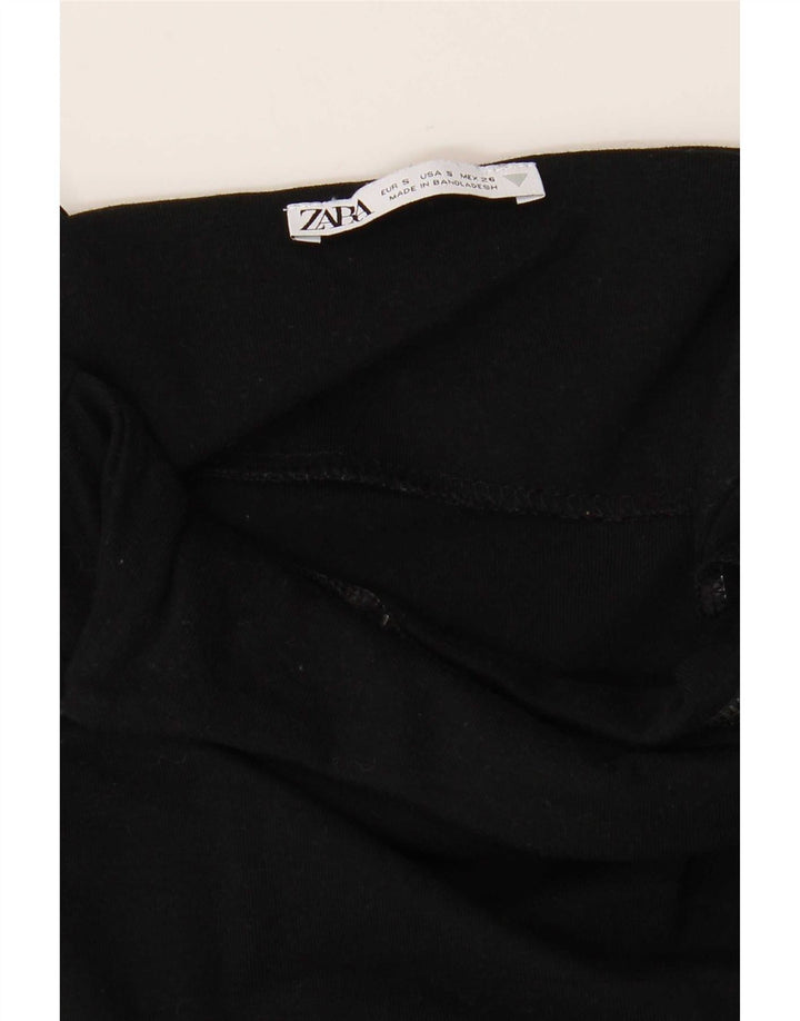 Zara Robe Slip Femme UK 8 Small Noir