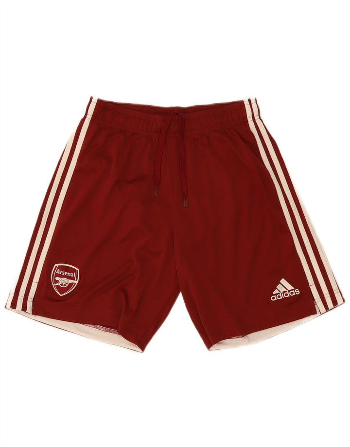 Adidas Short de Sport Arsenal Homme Polyester Bordeaux Moyen