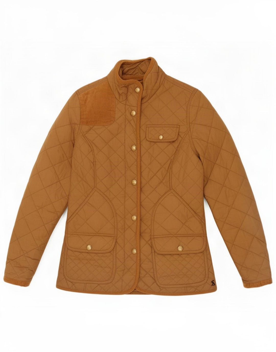 Joules Veste matelassée pour femme UK 8 Small Beige Polyamide