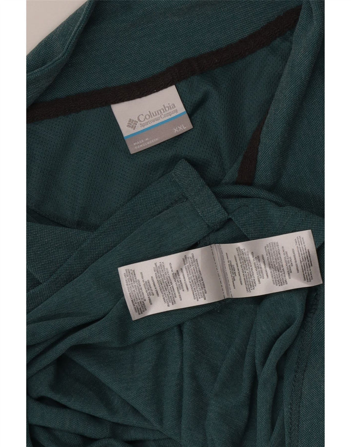 Columbia Polo Homme 2XL Vert Polyester