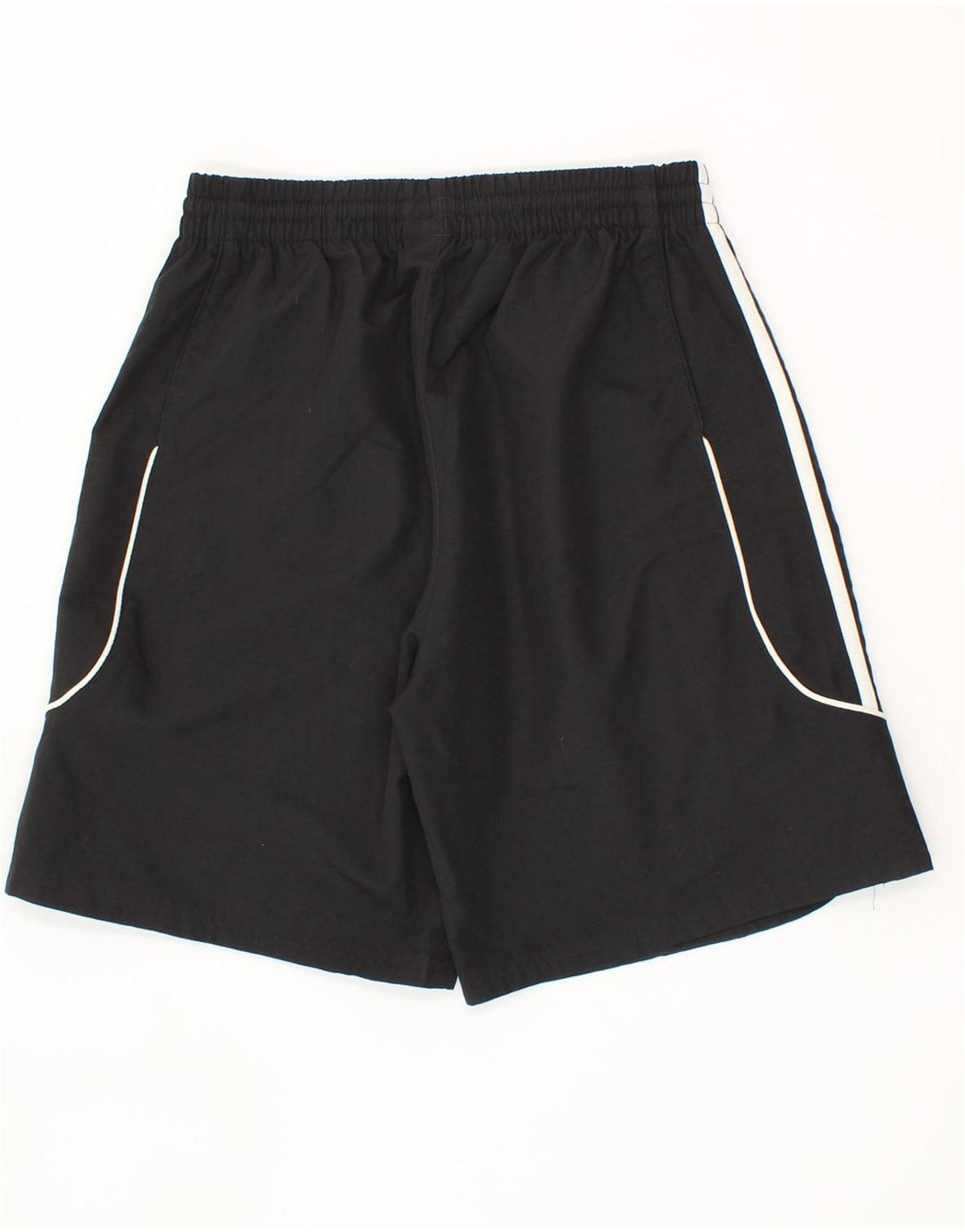 ADIDAS Boys Sport Shorts 15-16 Years  Black Polyester Vintage Adidas and Second-Hand Adidas from Messina Hembry 