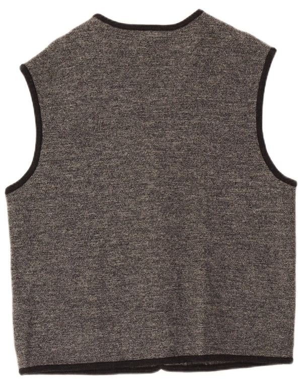 Geiger Cardigan sans manches pour homme IT 52 Large Gris