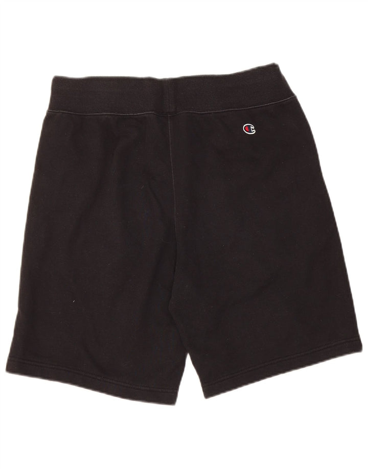 Champion Short de sport graphique pour homme Petit coton noir