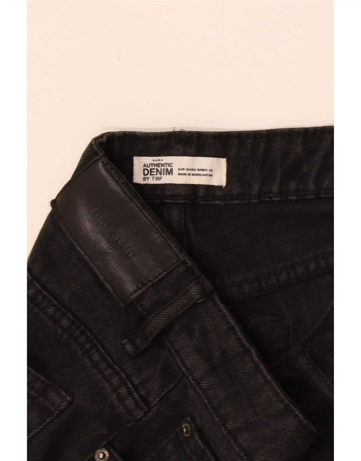 Trafaluc Femme Jupe En Jean Petit W26 Noir